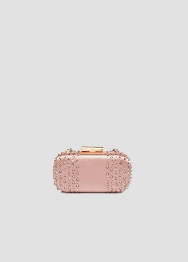 LIU JO Clutch Hollywood Abendtasche Cameo-rose-Rosa_Rückseite